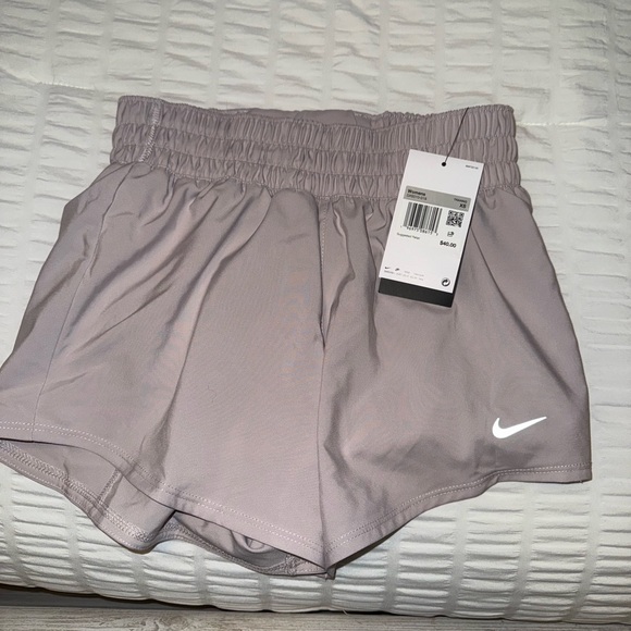 Nike Women's Light Purple Shorts - Picture 1 of 3